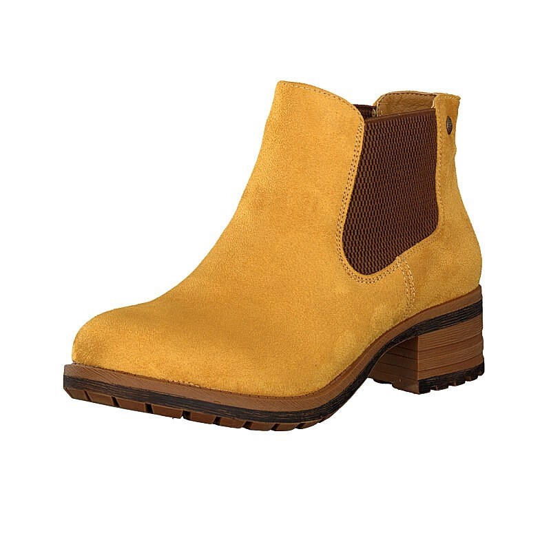 Botas Chelsea Rieker 96884-68 Para Mulher - Amarelas